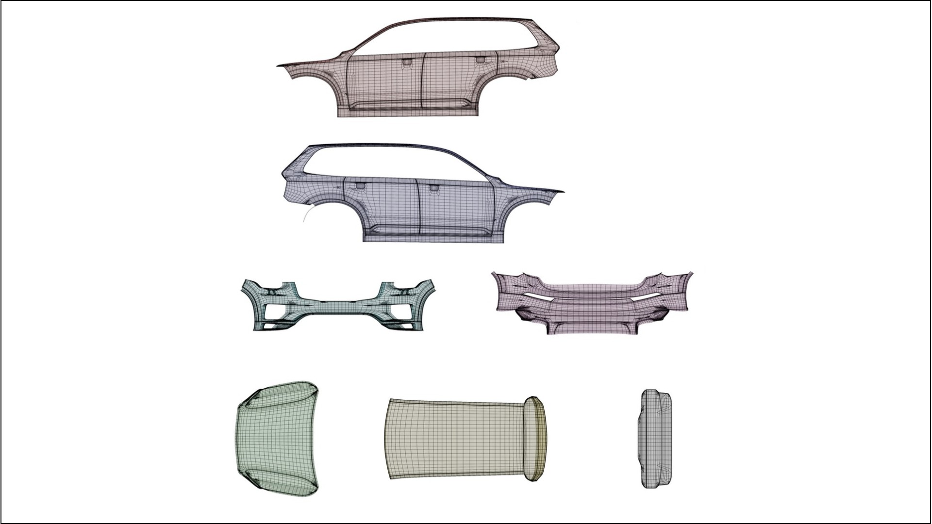 Volvo XC90 SPA TPU Lackschutzfolie | JEWEL Farbwechsel PPF – Komplett-Vorgeschnittener Kit