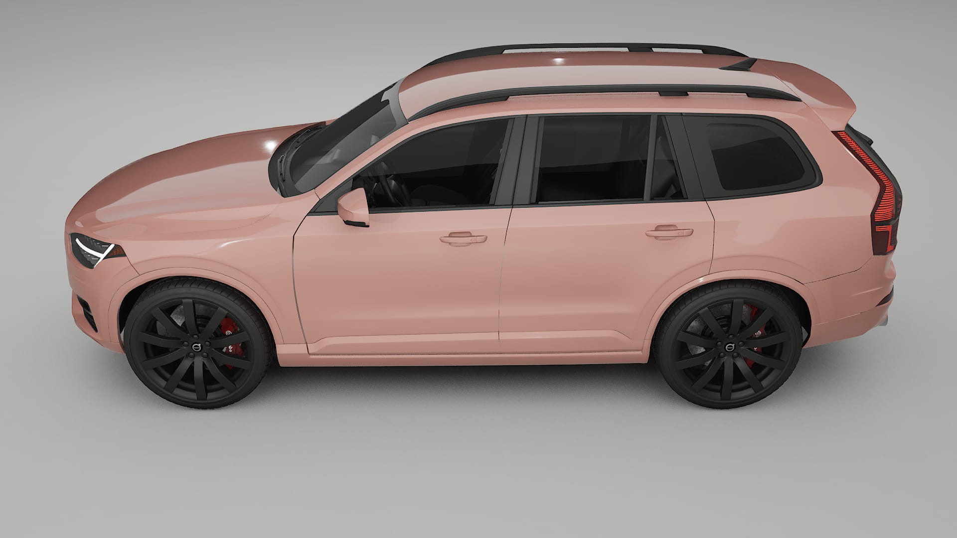 Volvo XC90 SPA TPU Lackschutzfolie | BLUSH Farbwechsel PPF – Komplett-Vorgeschnittener Kit