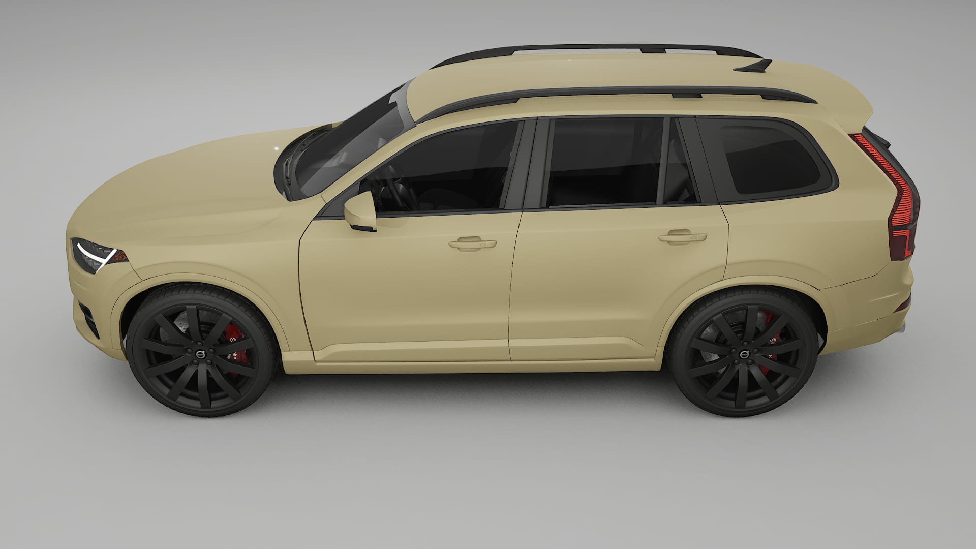 Volvo XC90 SPA TPU Lackschutzfolie | SAND Farbwechsel PPF – Komplett-Vorgeschnittener Kit