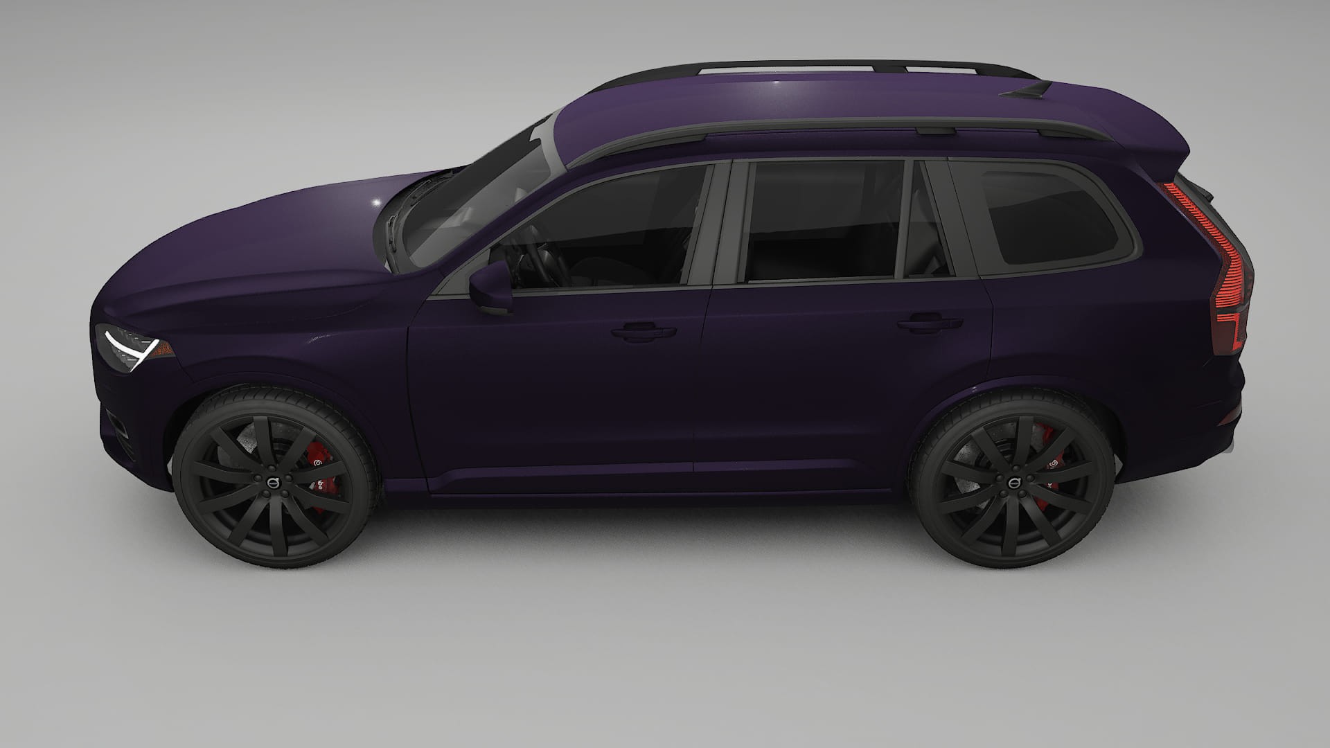 Volvo XC90 SPA TPU Lackschutzfolie | VIOLET Farbwechsel PPF – Komplett-Vorgeschnittener Kit
