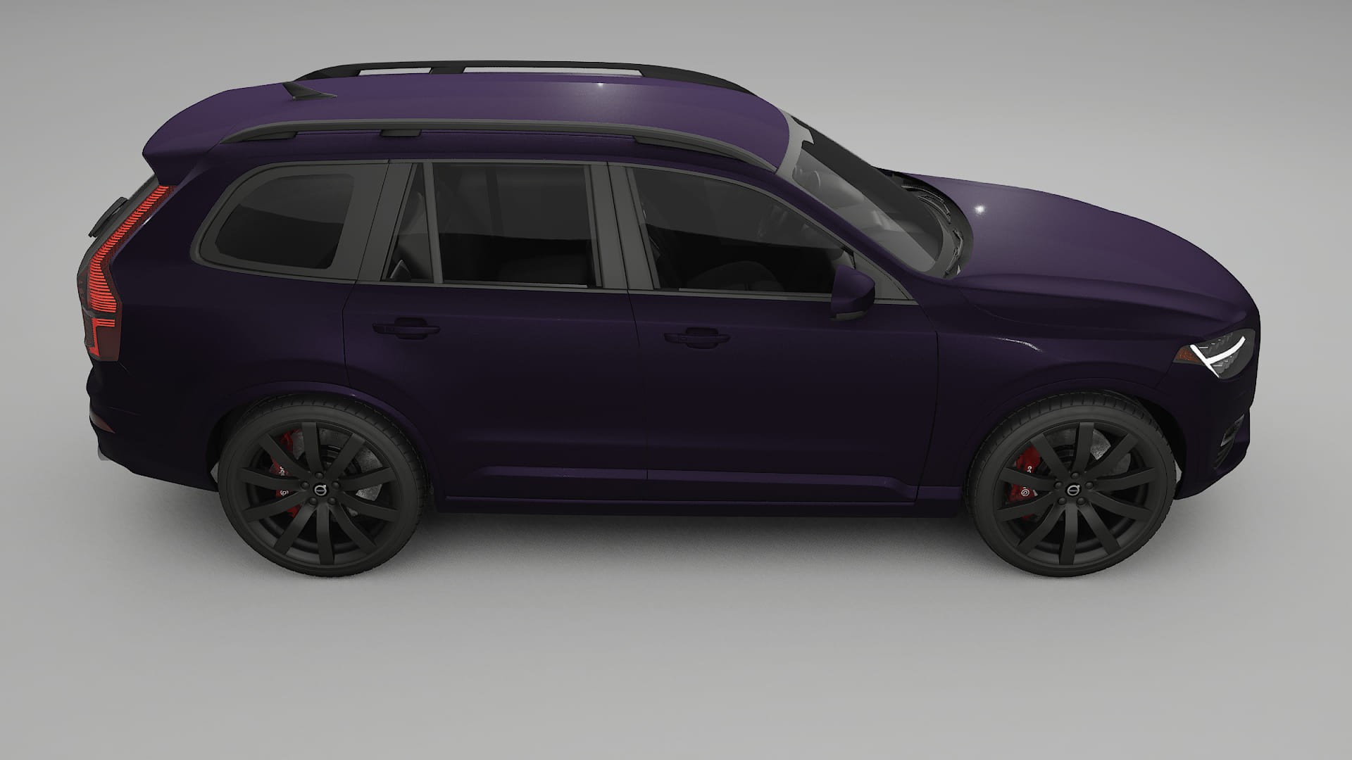 Volvo XC90 SPA TPU Lackschutzfolie | VIOLET Farbwechsel PPF – Komplett-Vorgeschnittener Kit