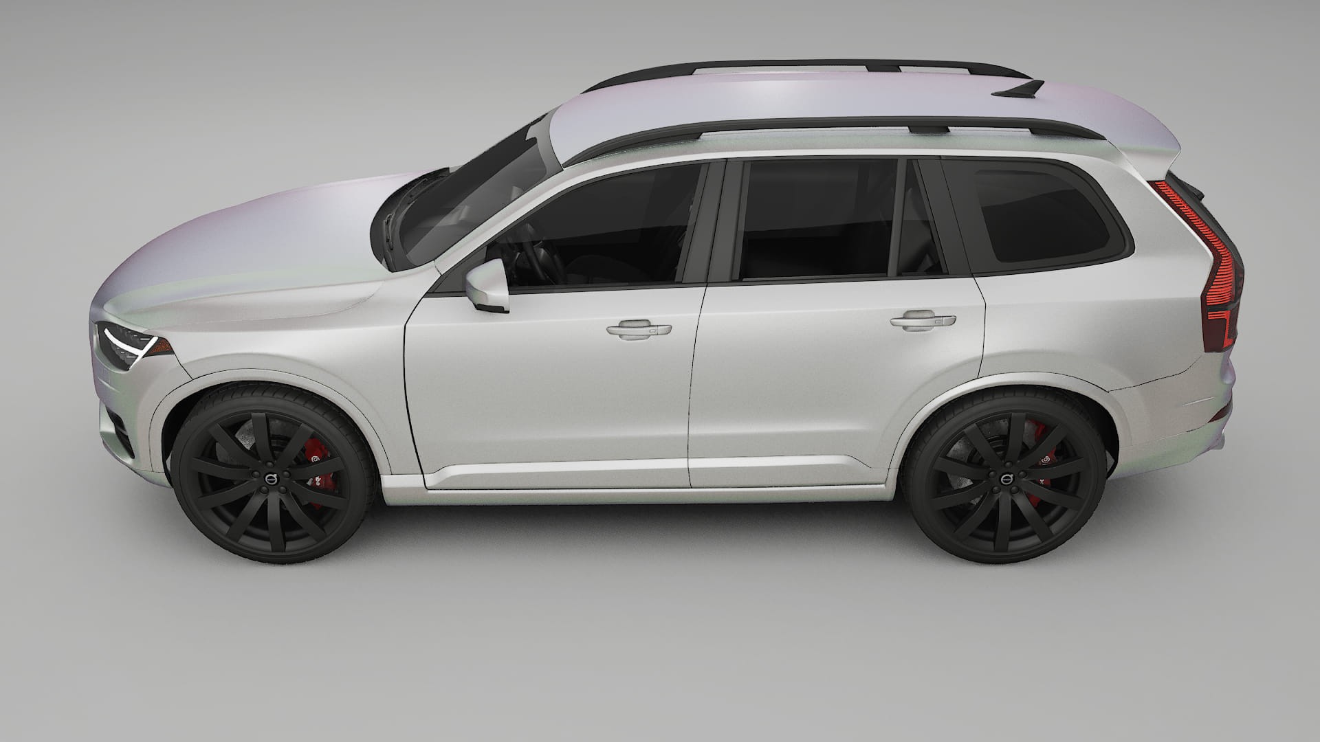 Volvo XC90 SPA TPU Lackschutzfolie | NEBULA Farbwechsel PPF – Komplett-Vorgeschnittener Kit