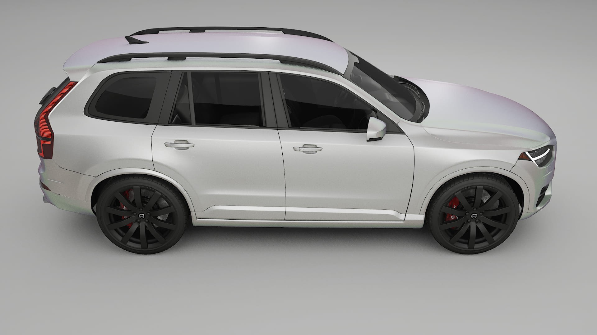 Volvo XC90 SPA TPU Lackschutzfolie | NEBULA Farbwechsel PPF – Komplett-Vorgeschnittener Kit