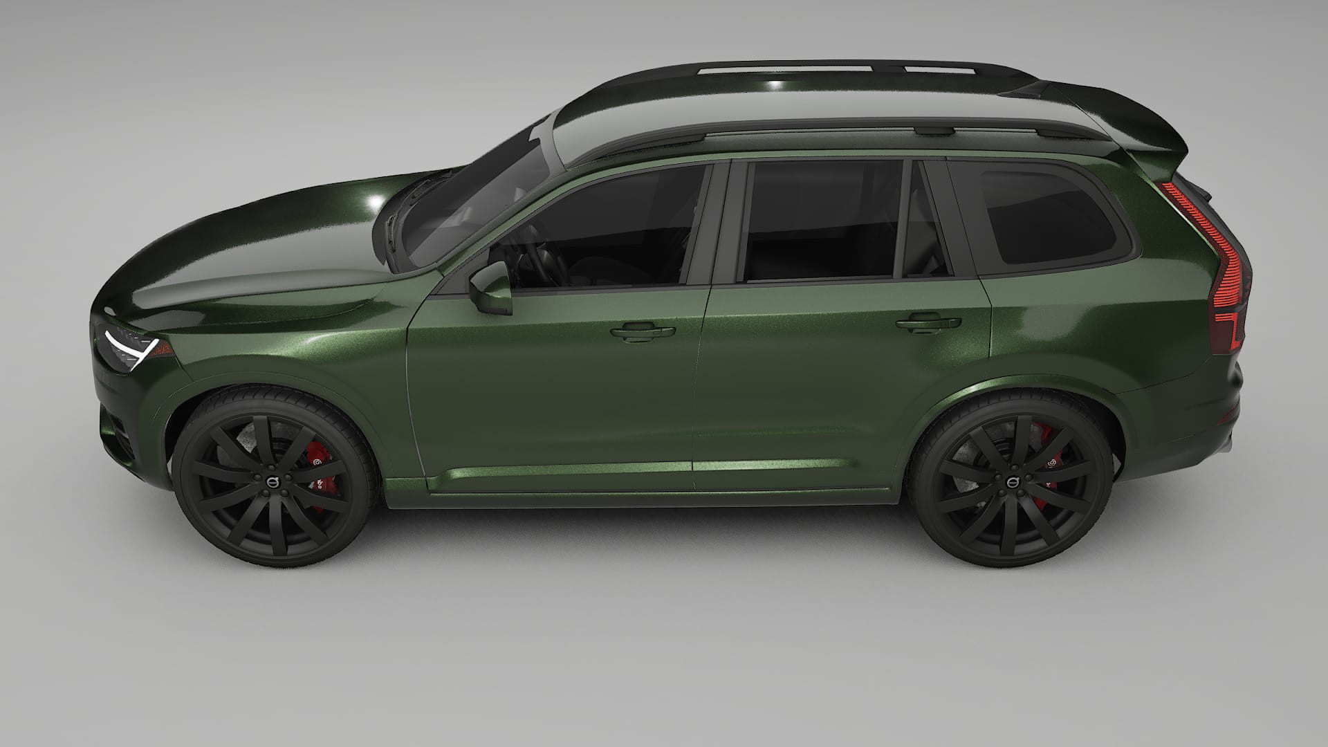 Volvo XC90 SPA TPU Lackschutzfolie | LAGOON Farbwechsel PPF – Komplett-Vorgeschnittener Kit