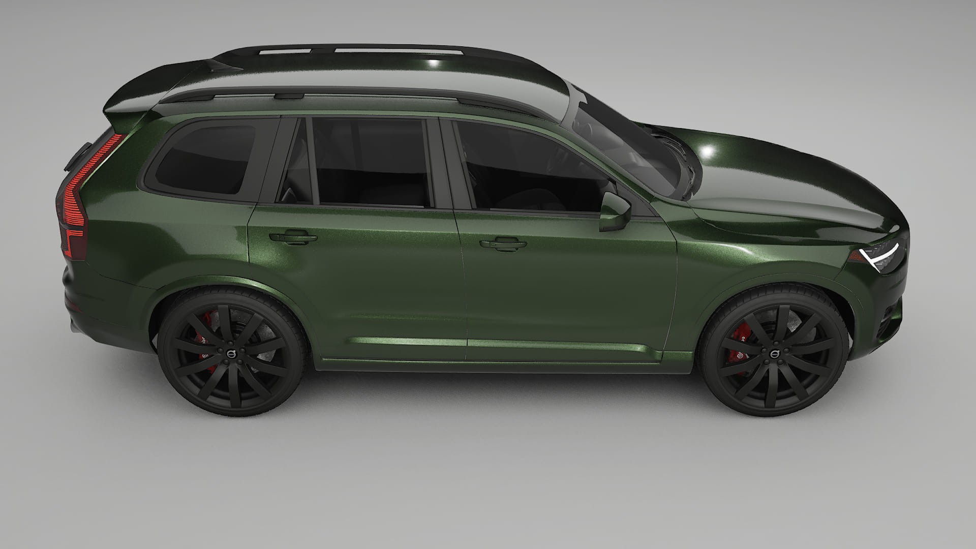 Volvo XC90 SPA TPU Lackschutzfolie | LAGOON Farbwechsel PPF – Komplett-Vorgeschnittener Kit