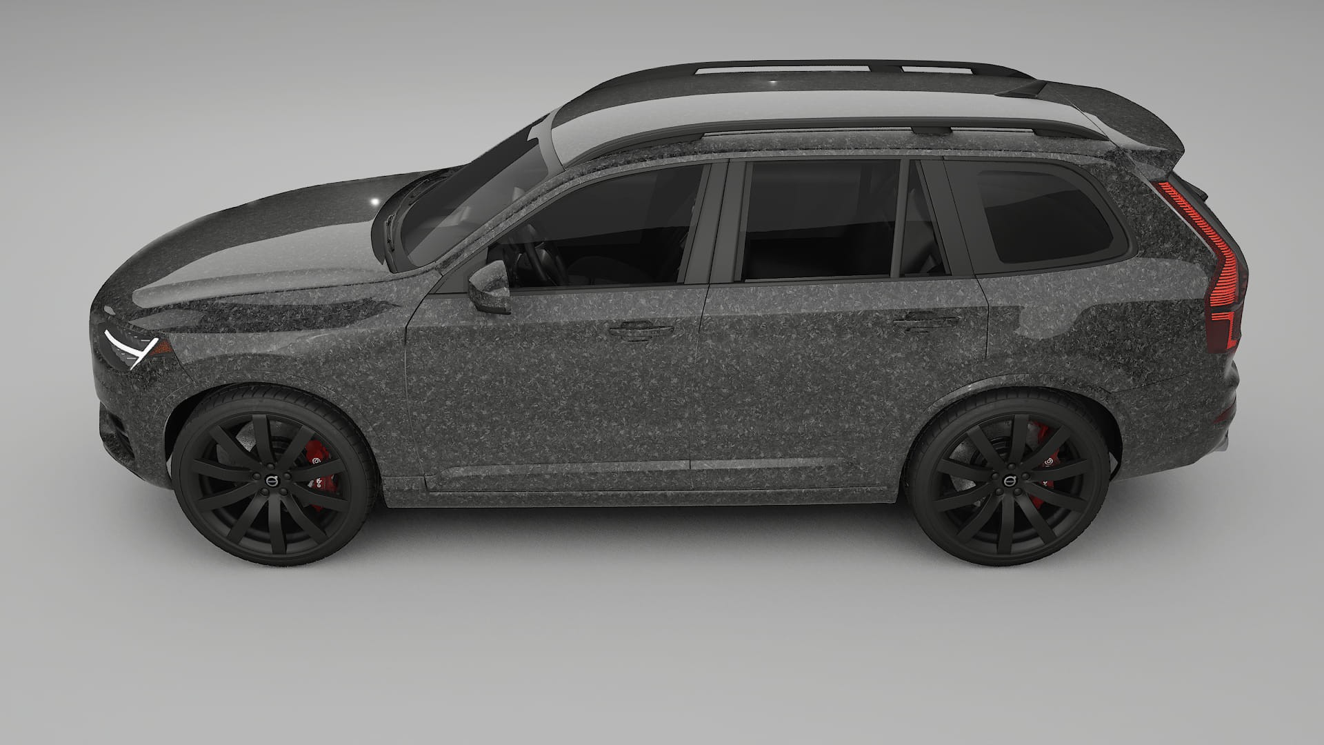 Volvo XC90 SPA TPU Lackschutzfolie | FORGED S Farbwechsel PPF – Komplett-Vorgeschnittener Kit