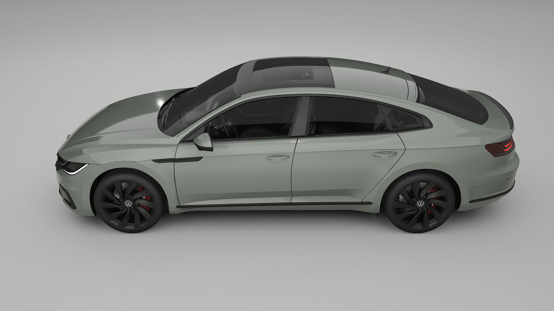 VW Arteon R 3H prefacelift pre LCI TPU Lackschutzfolie | SLATE Farbwechsel PPF – Komplett-Vorgeschnittener Kit