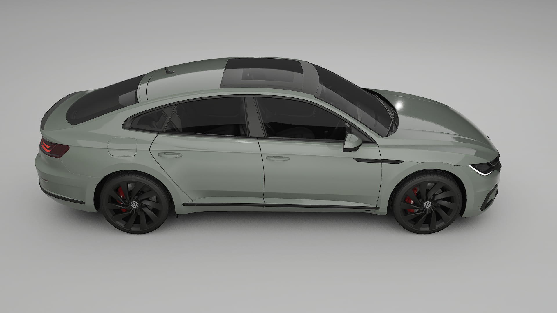 VW Arteon R 3H prefacelift pre LCI TPU Lackschutzfolie | SLATE Farbwechsel PPF – Komplett-Vorgeschnittener Kit
