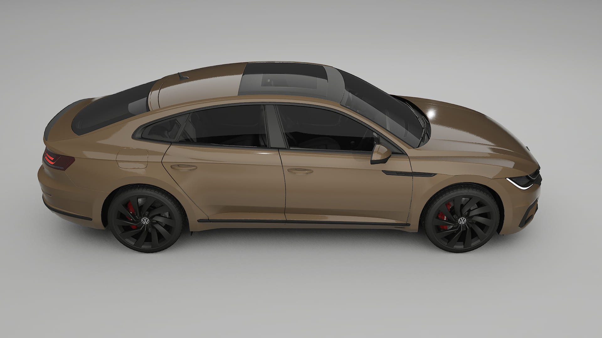 VW Arteon R 3H prefacelift pre LCI TPU Lackschutzfolie | SAHARA Farbwechsel PPF – Komplett-Vorgeschnittener Kit