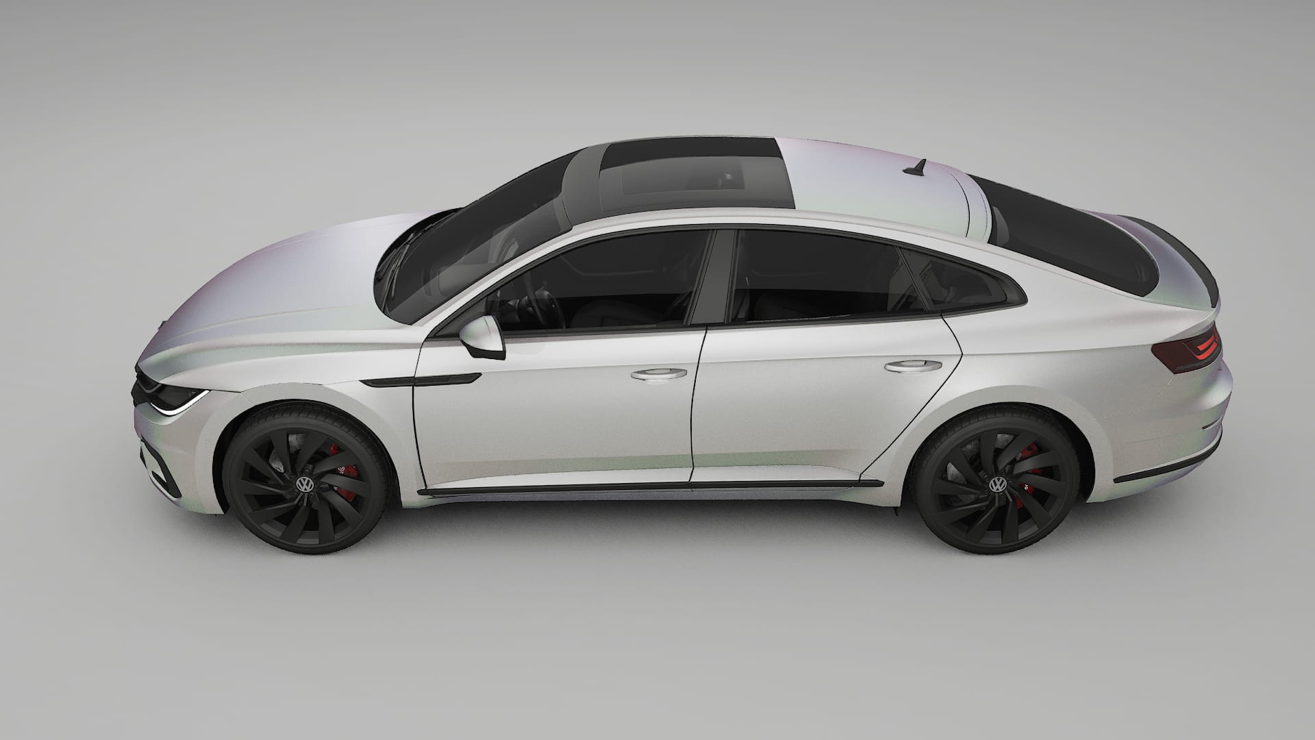 VW Arteon R 3H prefacelift pre LCI TPU Lackschutzfolie | NEBULA Farbwechsel PPF – Komplett-Vorgeschnittener Kit