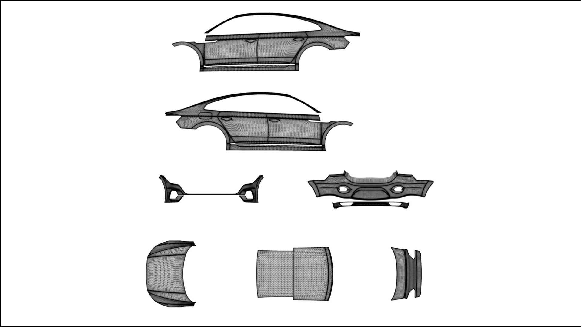 VW Arteon R 3H prefacelift pre LCI TPU Lackschutzfolie | OPAL Farbwechsel PPF – Komplett-Vorgeschnittener Kit