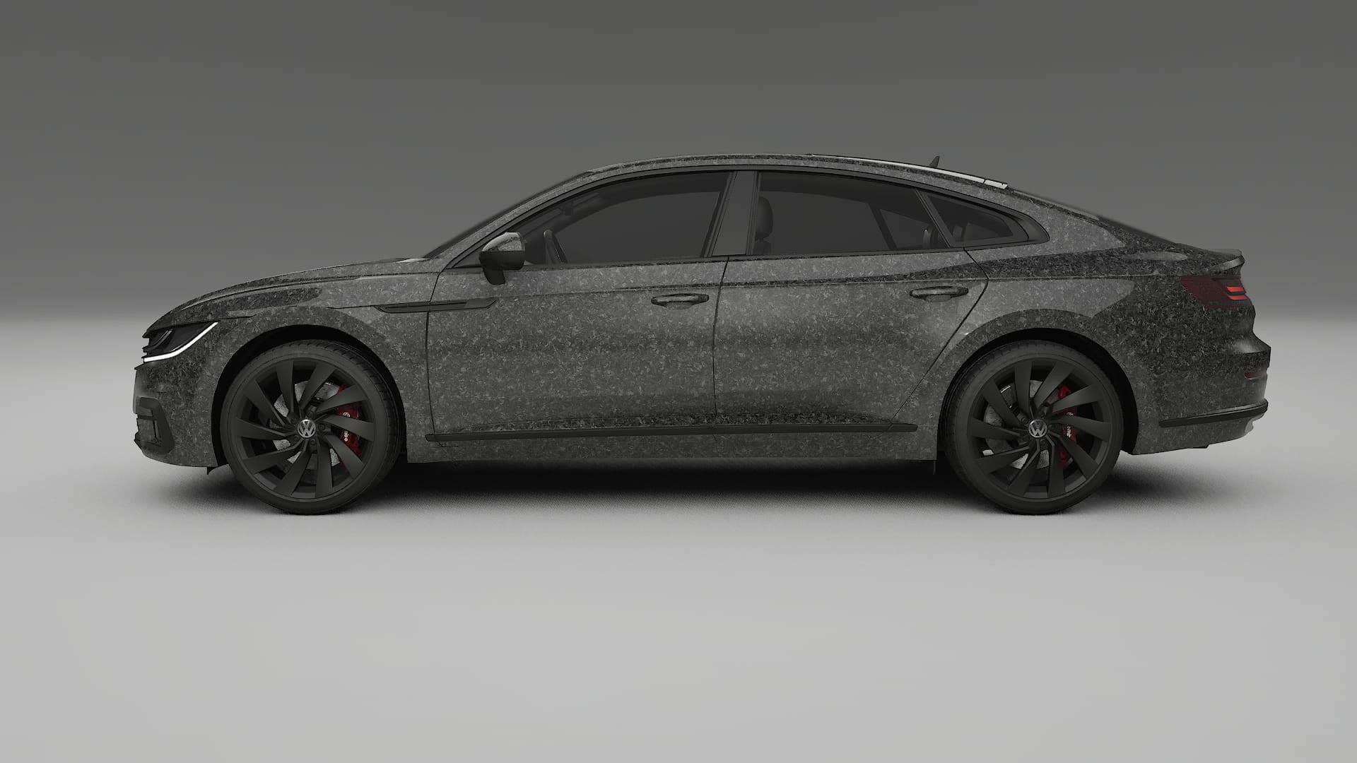 VW Arteon R 3H prefacelift pre LCI TPU Lackschutzfolie | FORGED S Farbwechsel PPF – Komplett-Vorgeschnittener Kit
