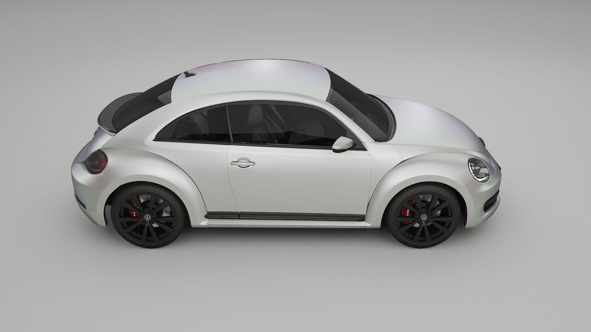 VW Beetle A5 prefacelift pre LCI TPU Lackschutzfolie | NEBULA Farbwechsel PPF – Komplett-Vorgeschnittener Kit