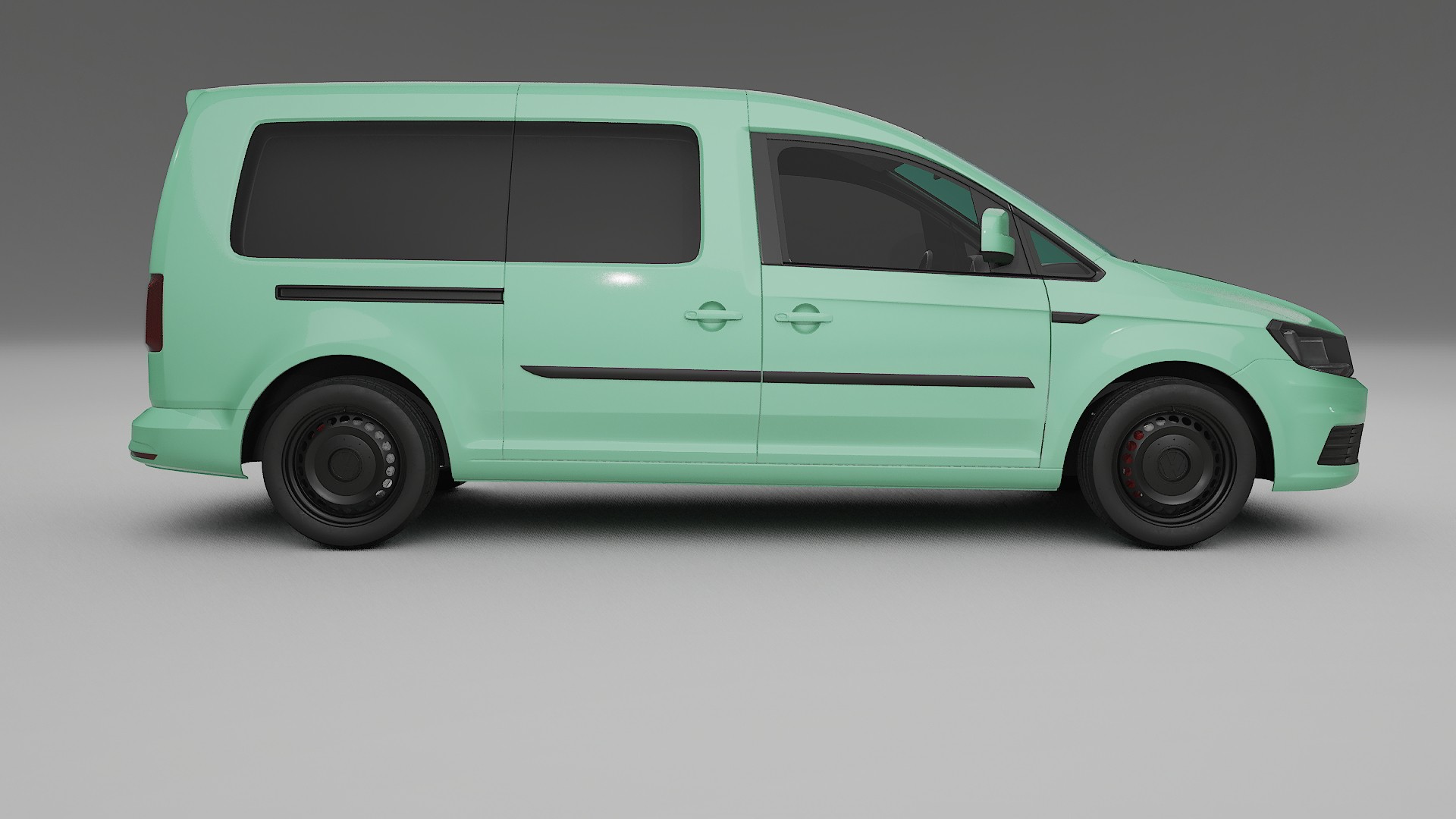 VW Caddy Maxi SB TPU Lackschutzfolie | DUSTY Farbwechsel PPF – Komplett-Vorgeschnittener Kit