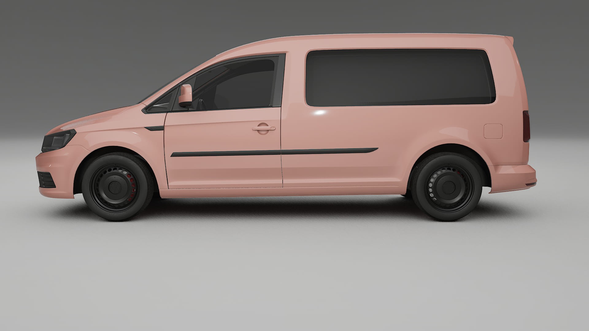 VW Caddy Maxi SB TPU Lackschutzfolie | BLUSH Farbwechsel PPF – Komplett-Vorgeschnittener Kit