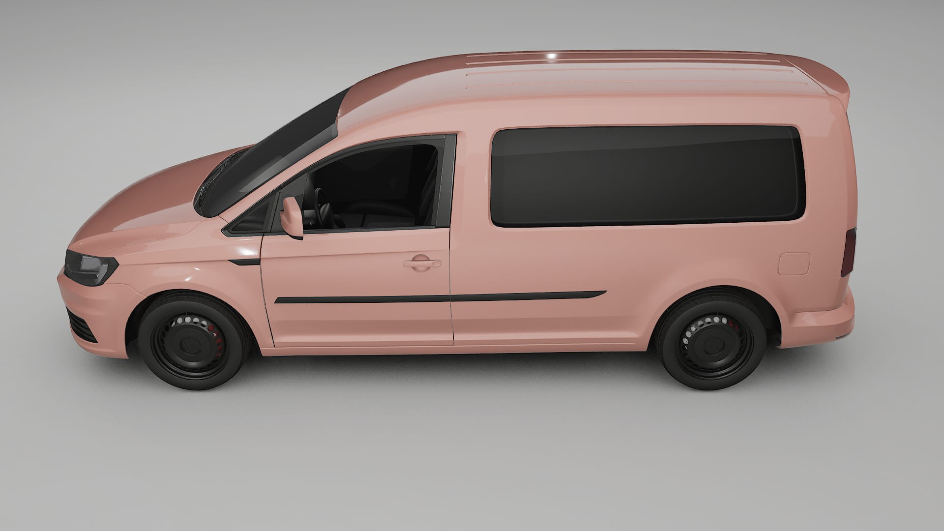 VW Caddy Maxi SB TPU Lackschutzfolie | BLUSH Farbwechsel PPF – Komplett-Vorgeschnittener Kit