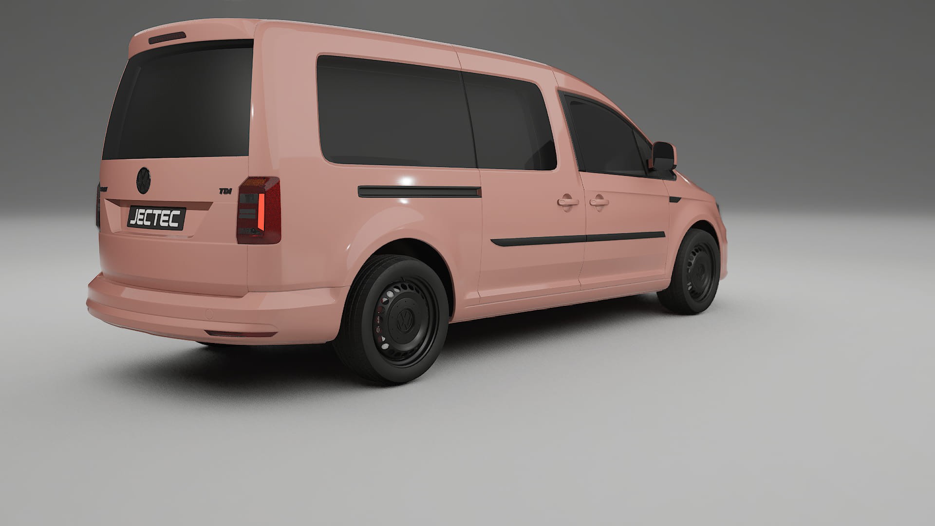 VW Caddy Maxi SB TPU Lackschutzfolie | BLUSH Farbwechsel PPF – Komplett-Vorgeschnittener Kit