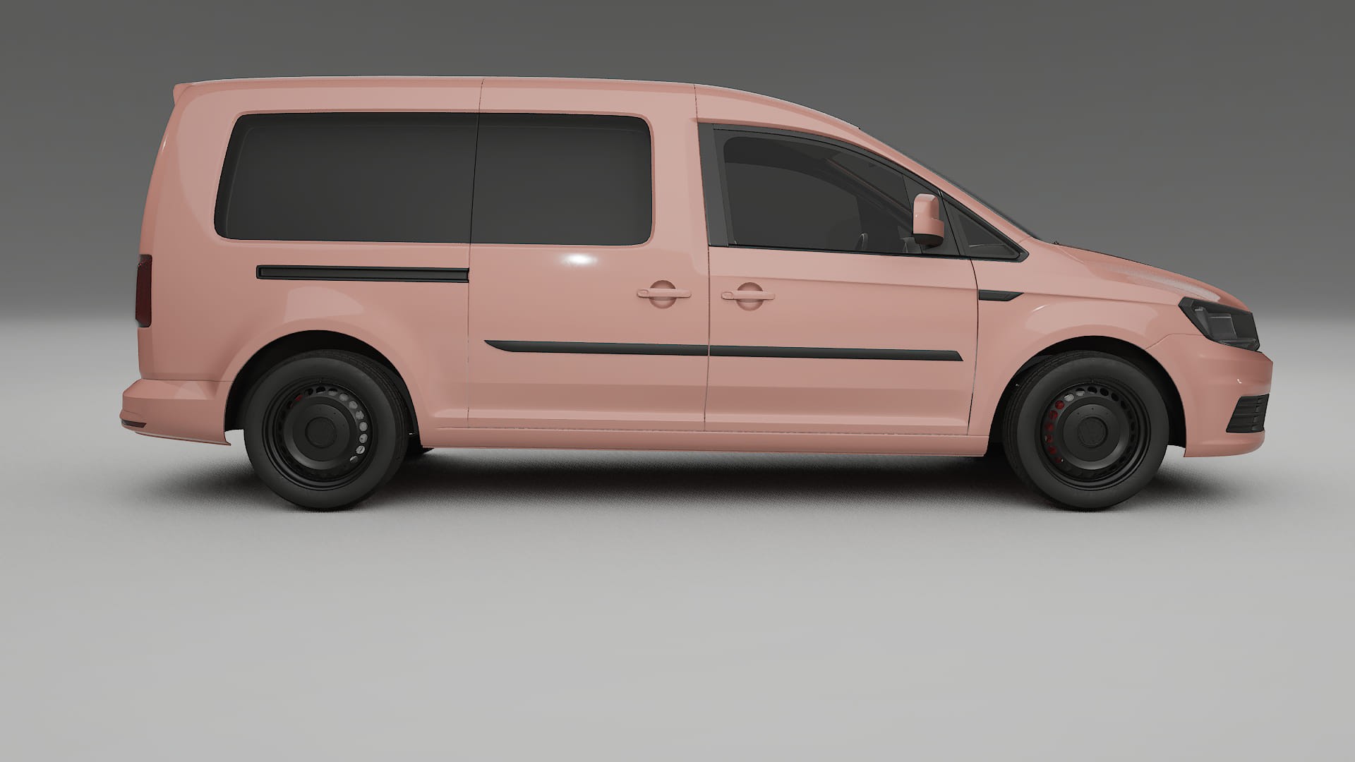 VW Caddy Maxi SB TPU Lackschutzfolie | BLUSH Farbwechsel PPF – Komplett-Vorgeschnittener Kit
