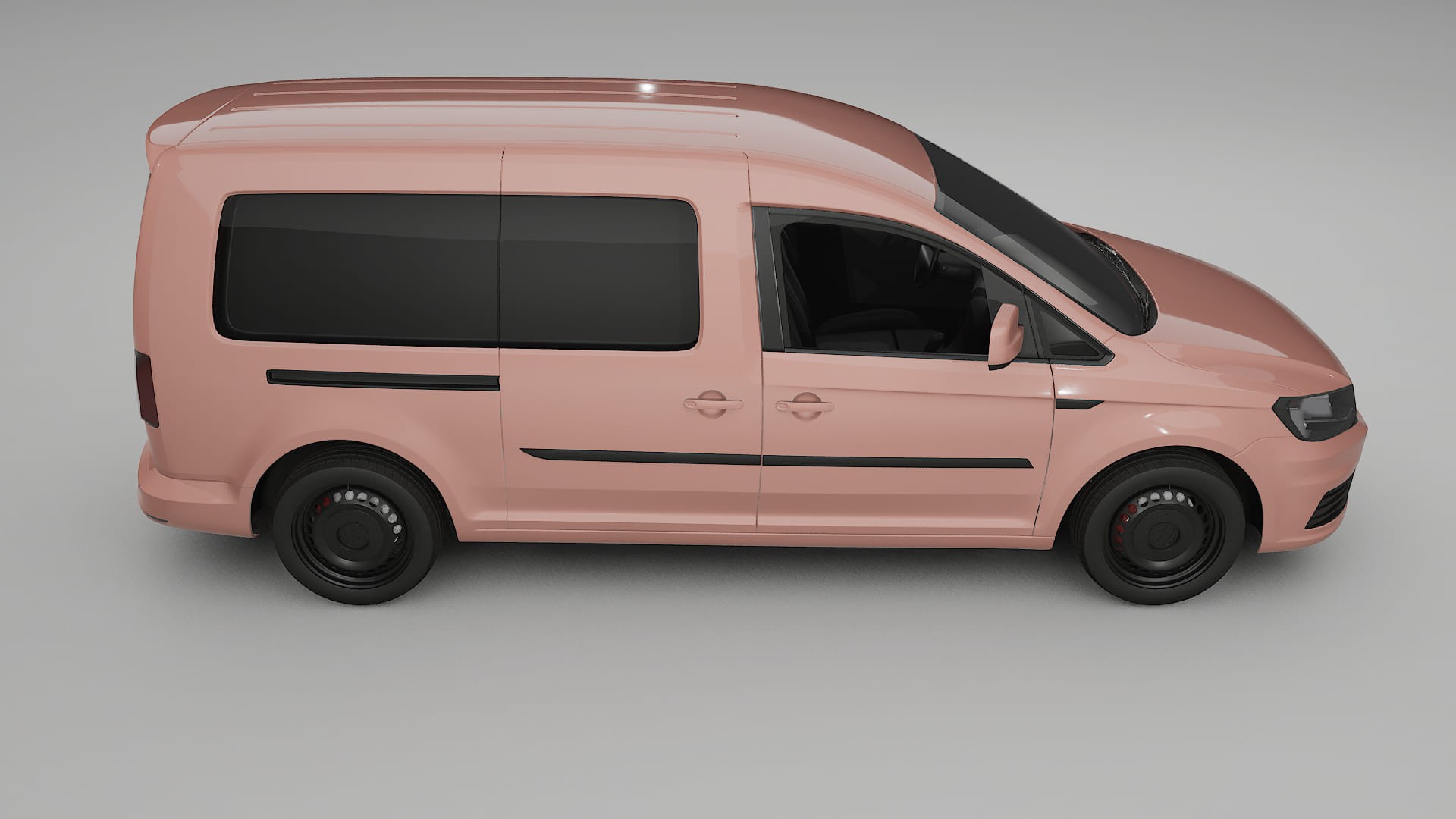 VW Caddy Maxi SB TPU Lackschutzfolie | BLUSH Farbwechsel PPF – Komplett-Vorgeschnittener Kit