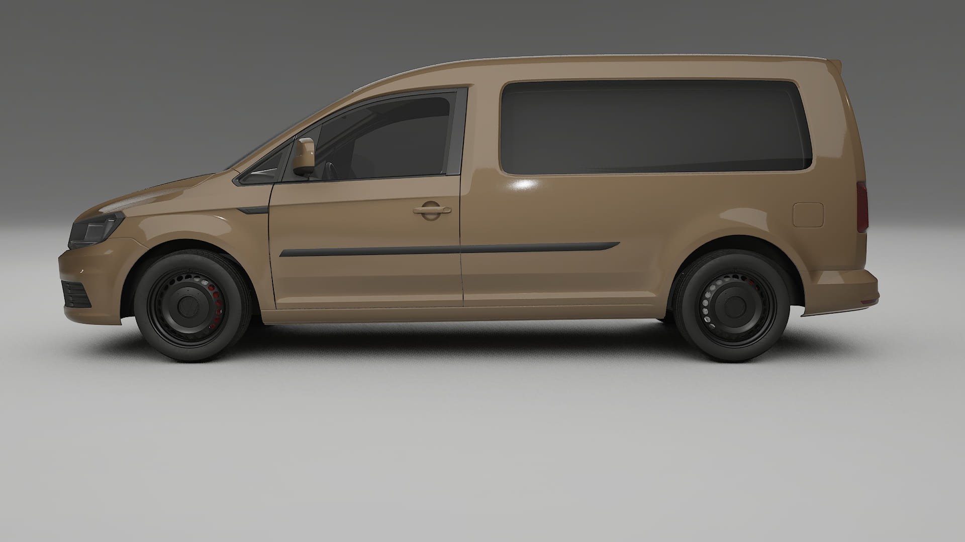 VW Caddy Maxi SB TPU Lackschutzfolie | SAHARA Farbwechsel PPF – Komplett-Vorgeschnittener Kit