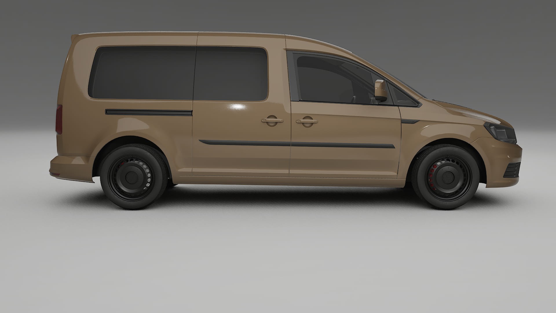 VW Caddy Maxi SB TPU Lackschutzfolie | SAHARA Farbwechsel PPF – Komplett-Vorgeschnittener Kit