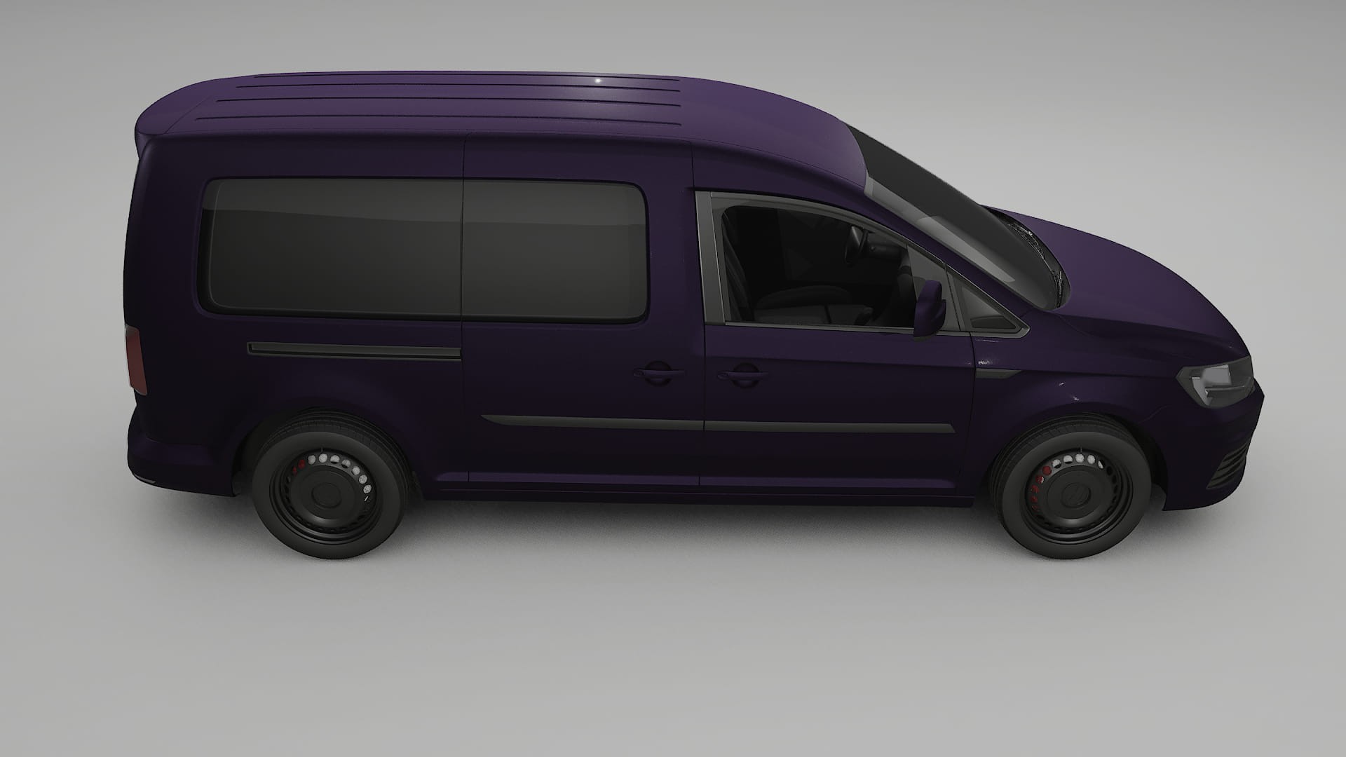 VW Caddy Maxi SB TPU Lackschutzfolie | VIOLET Farbwechsel PPF – Komplett-Vorgeschnittener Kit