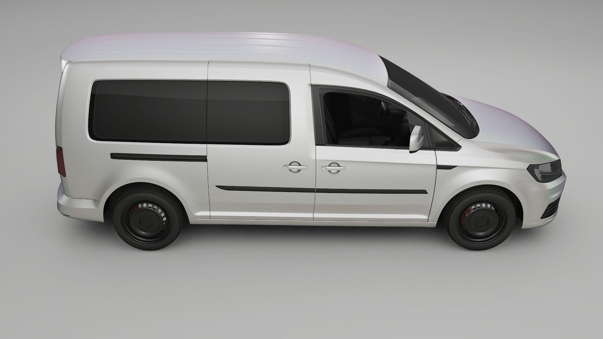 VW Caddy Maxi SB TPU Lackschutzfolie | NEBULA Farbwechsel PPF – Komplett-Vorgeschnittener Kit