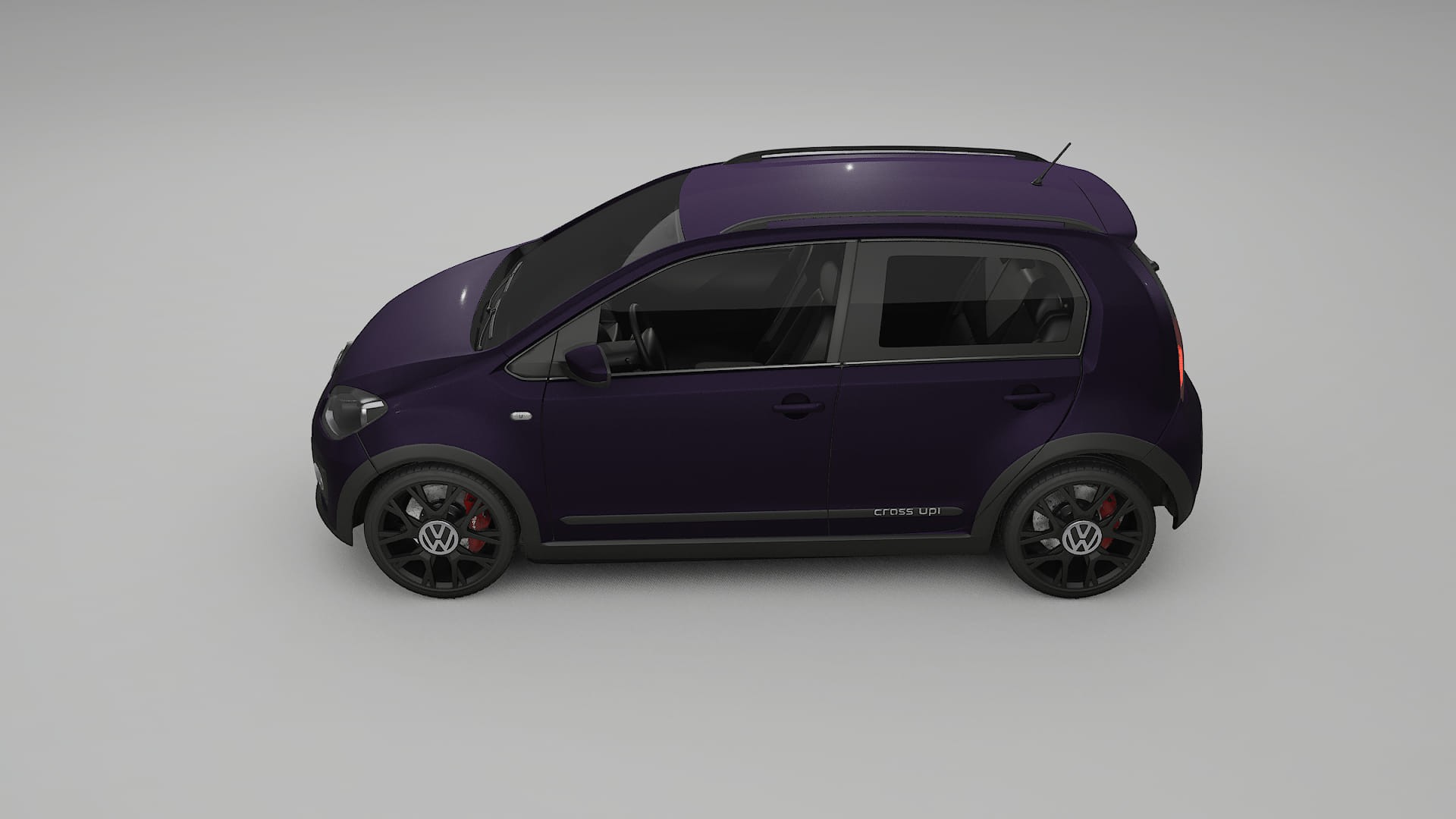 VW Cross Up TPU Lackschutzfolie | VIOLET Farbwechsel PPF – Komplett-Vorgeschnittener Kit