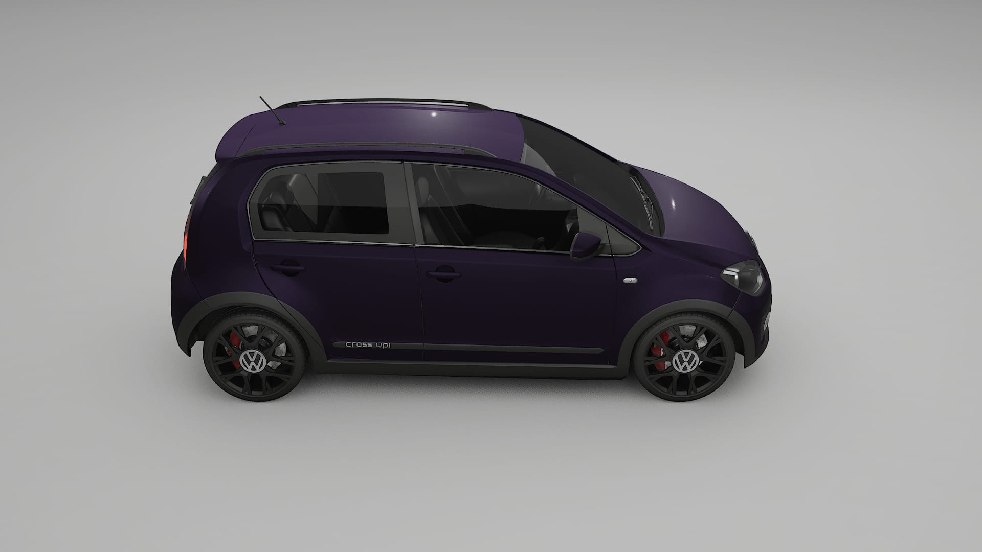 VW Cross Up TPU Lackschutzfolie | VIOLET Farbwechsel PPF – Komplett-Vorgeschnittener Kit