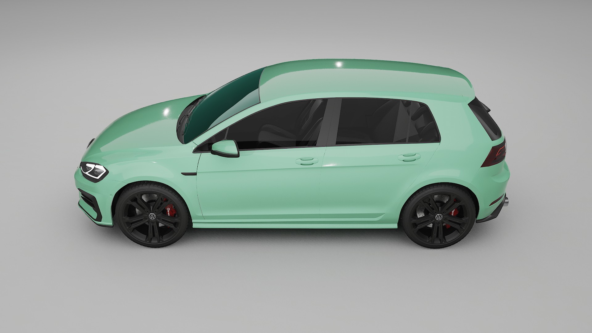 VW Golf Mk7 TPU Lackschutzfolie | DUSTY Farbwechsel PPF – Komplett-Vorgeschnittener Kit