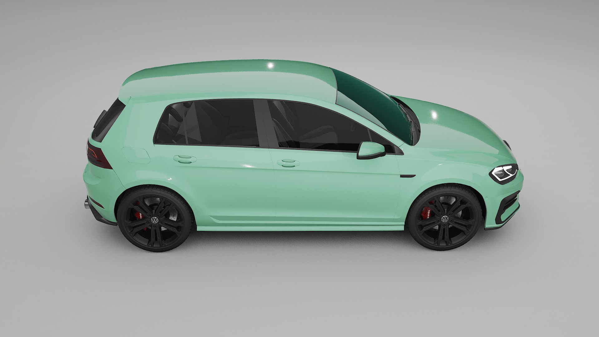 VW Golf Mk7 TPU Lackschutzfolie | DUSTY Farbwechsel PPF – Komplett-Vorgeschnittener Kit