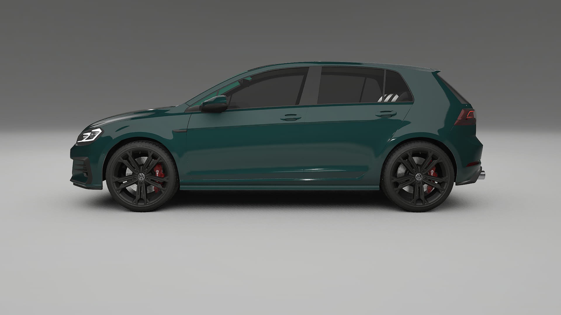 VW Golf Mk7 TPU Lackschutzfolie | INFERNO Farbwechsel PPF – Komplett-Vorgeschnittener Kit
