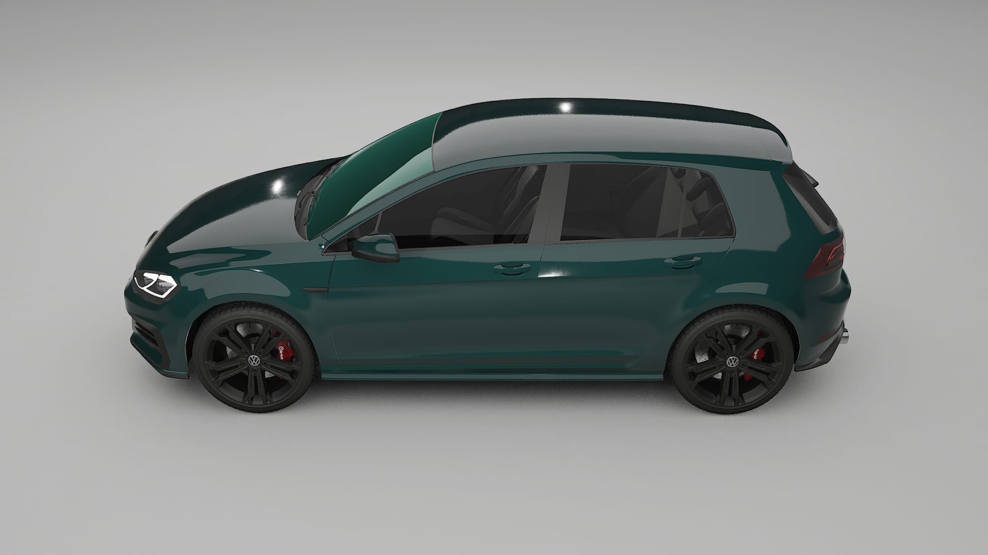 VW Golf Mk7 TPU Lackschutzfolie | INFERNO Farbwechsel PPF – Komplett-Vorgeschnittener Kit