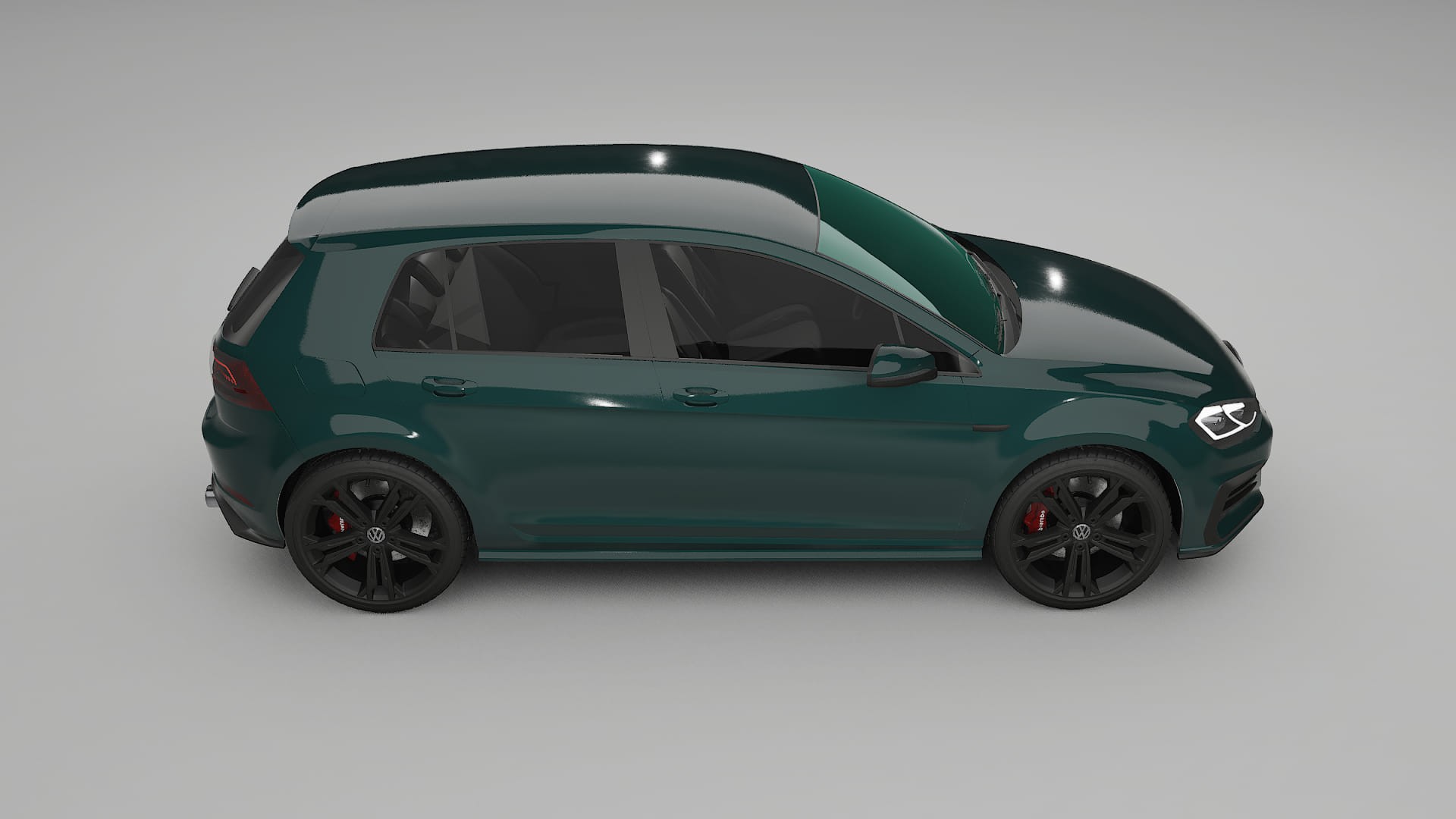 VW Golf Mk7 TPU Lackschutzfolie | INFERNO Farbwechsel PPF – Komplett-Vorgeschnittener Kit
