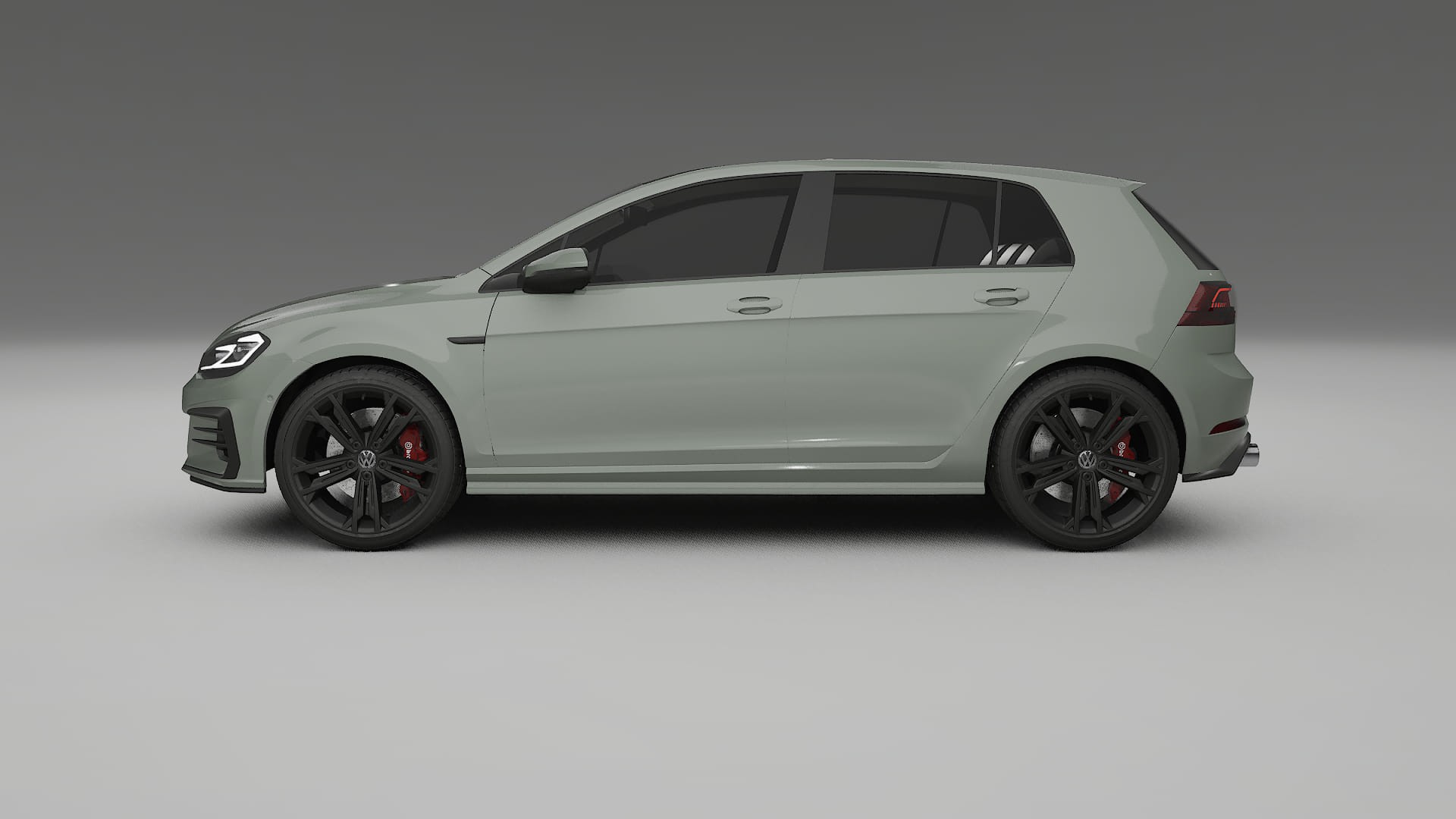 VW Golf Mk7 TPU Lackschutzfolie | SLATE Farbwechsel PPF – Komplett-Vorgeschnittener Kit