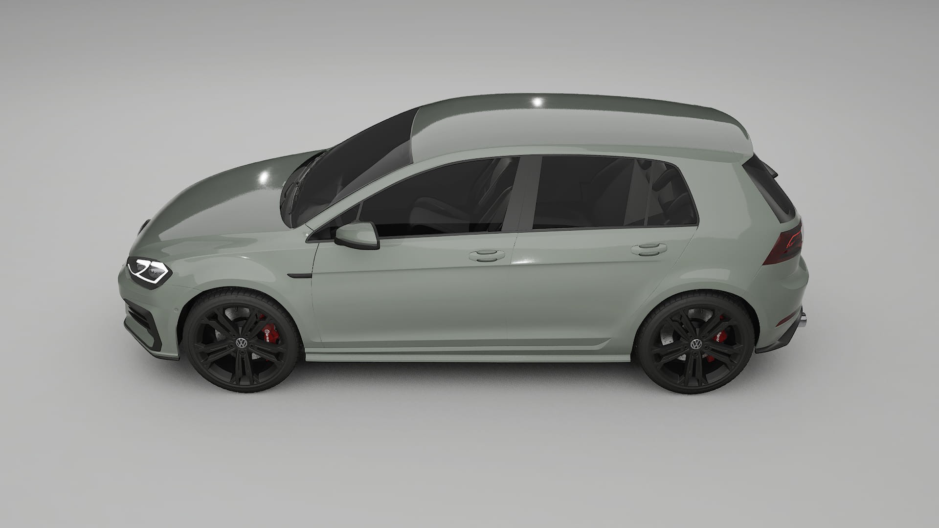 VW Golf Mk7 TPU Lackschutzfolie | SLATE Farbwechsel PPF – Komplett-Vorgeschnittener Kit