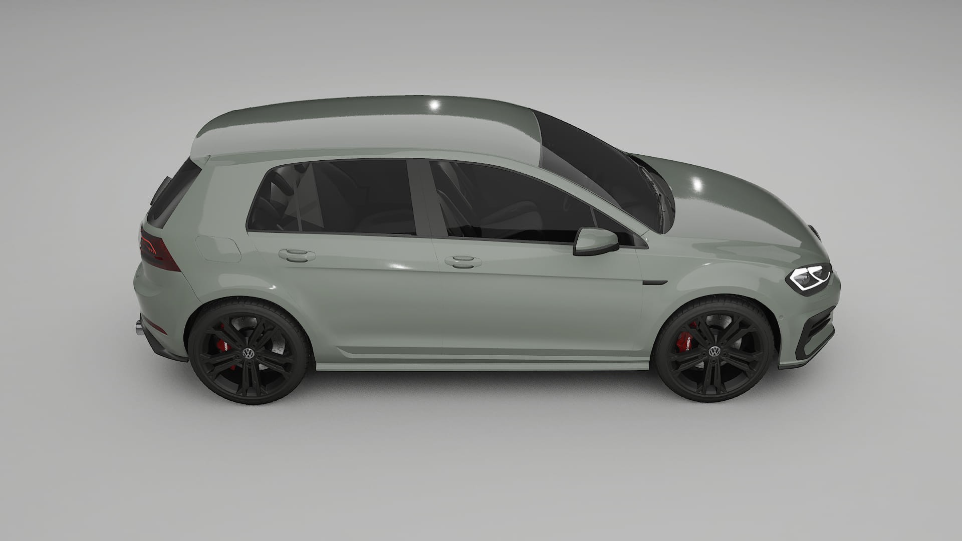 VW Golf Mk7 TPU Lackschutzfolie | SLATE Farbwechsel PPF – Komplett-Vorgeschnittener Kit
