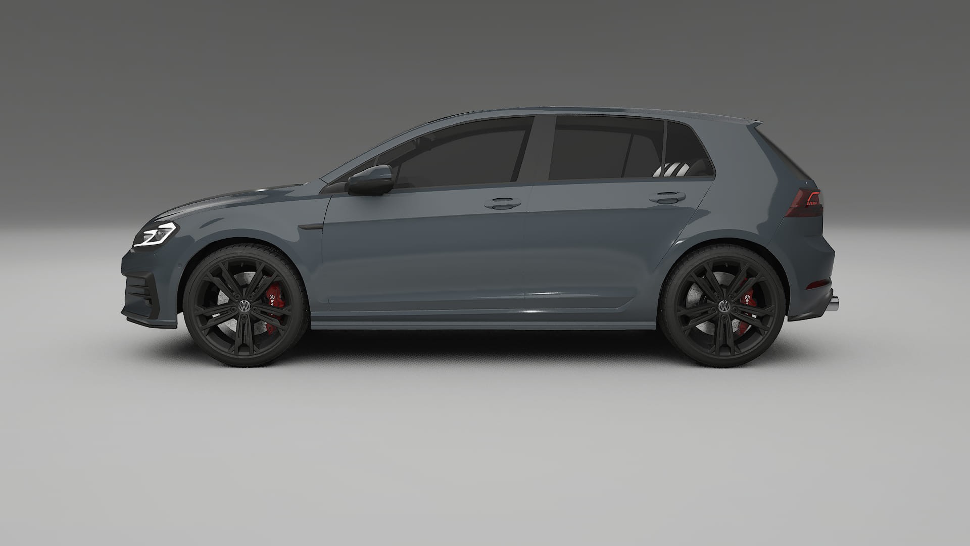 VW Golf Mk7 TPU Lackschutzfolie | GRANITE Farbwechsel PPF – Komplett-Vorgeschnittener Kit
