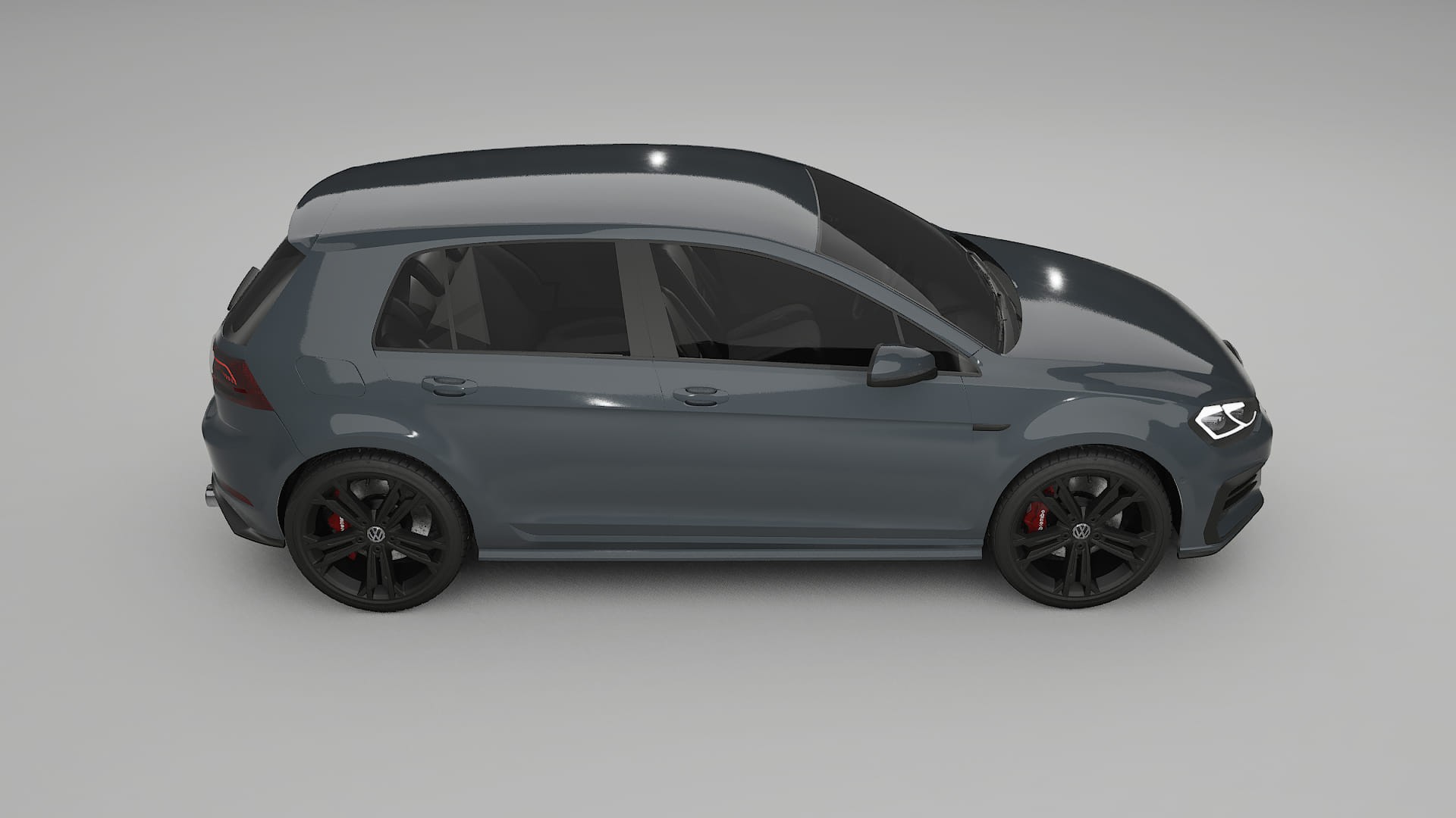 VW Golf Mk7 TPU Lackschutzfolie | GRANITE Farbwechsel PPF – Komplett-Vorgeschnittener Kit