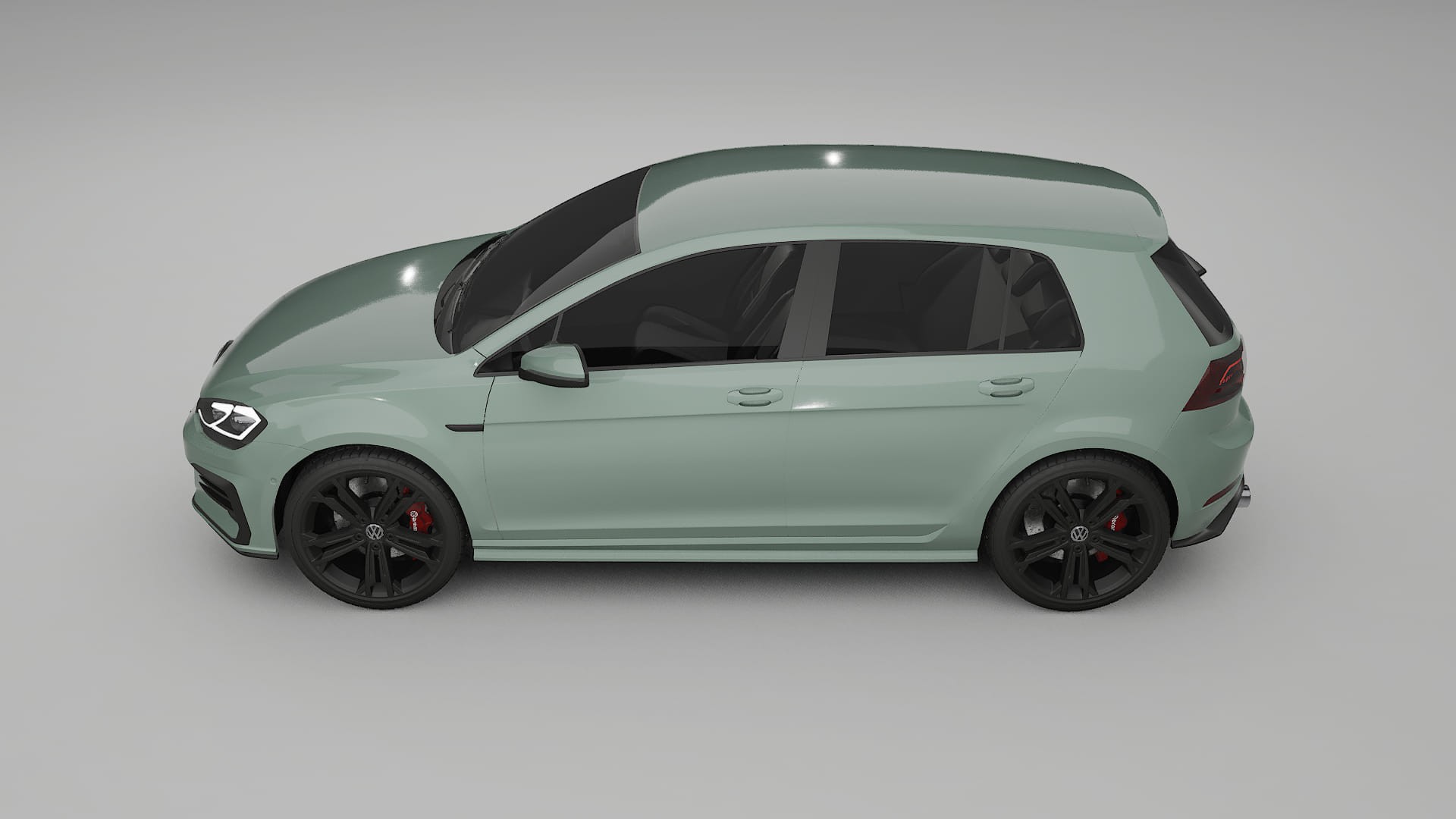 VW Golf Mk7 TPU Lackschutzfolie | CINDER Farbwechsel PPF – Komplett-Vorgeschnittener Kit