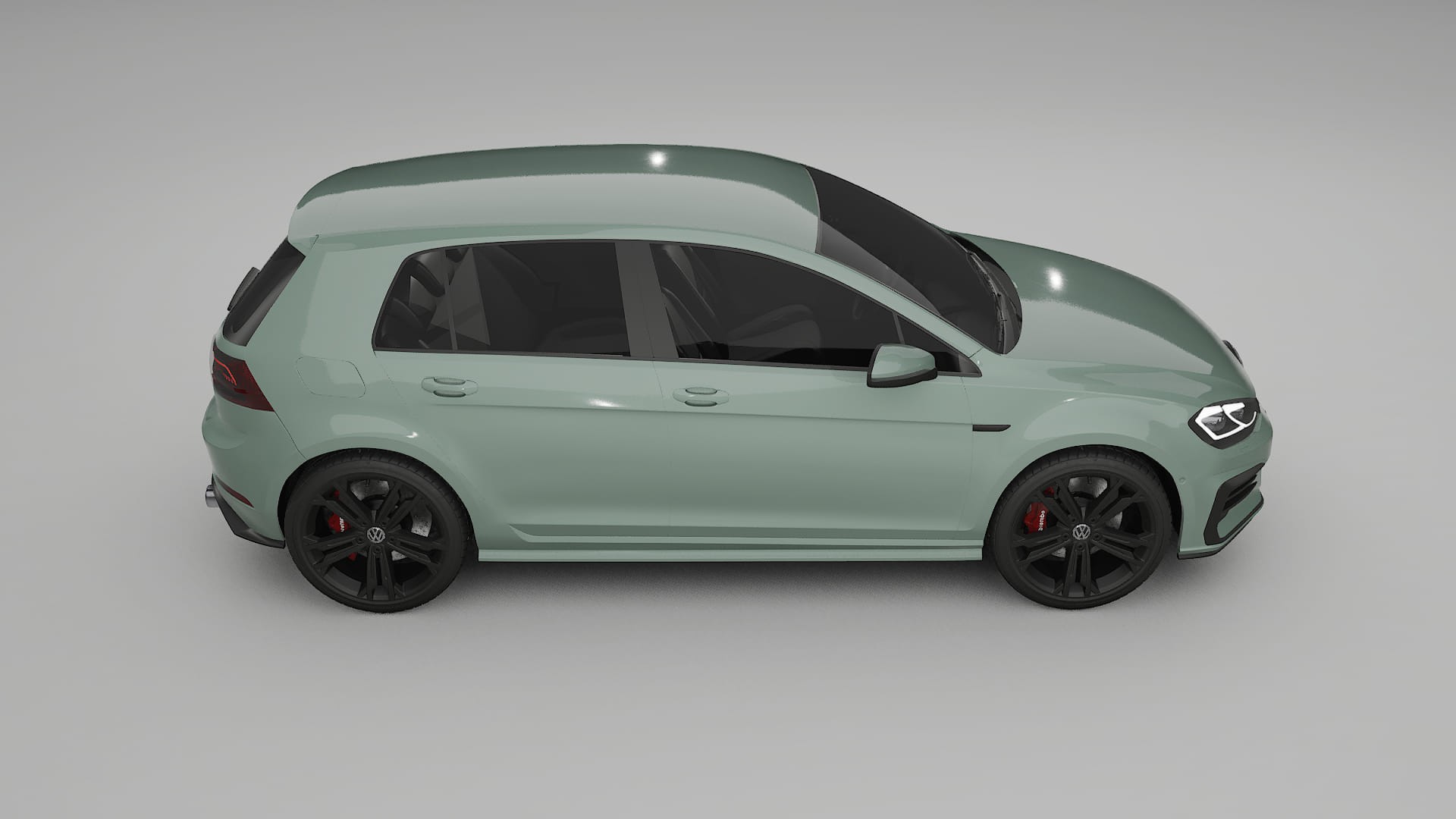 VW Golf Mk7 TPU Lackschutzfolie | CINDER Farbwechsel PPF – Komplett-Vorgeschnittener Kit