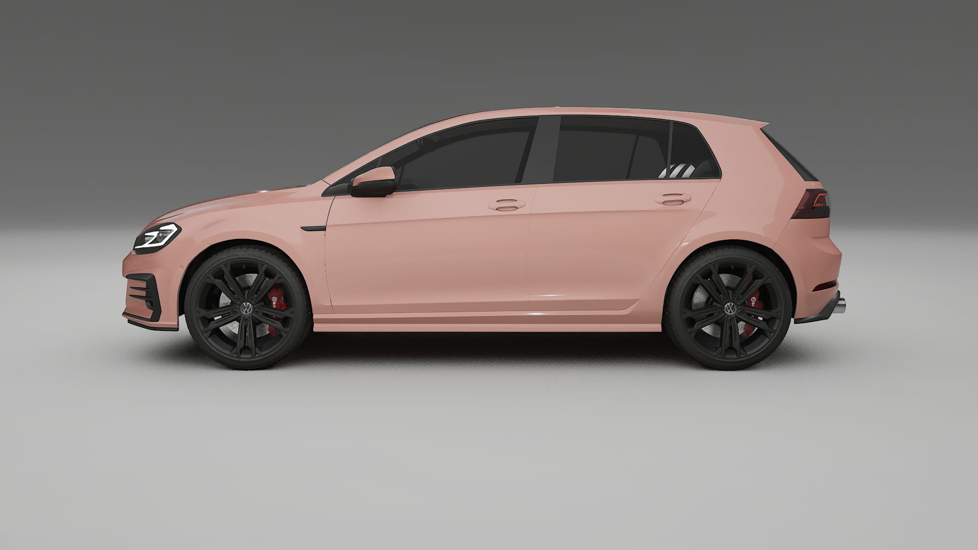 VW Golf Mk7 TPU Lackschutzfolie | BLUSH Farbwechsel PPF – Komplett-Vorgeschnittener Kit