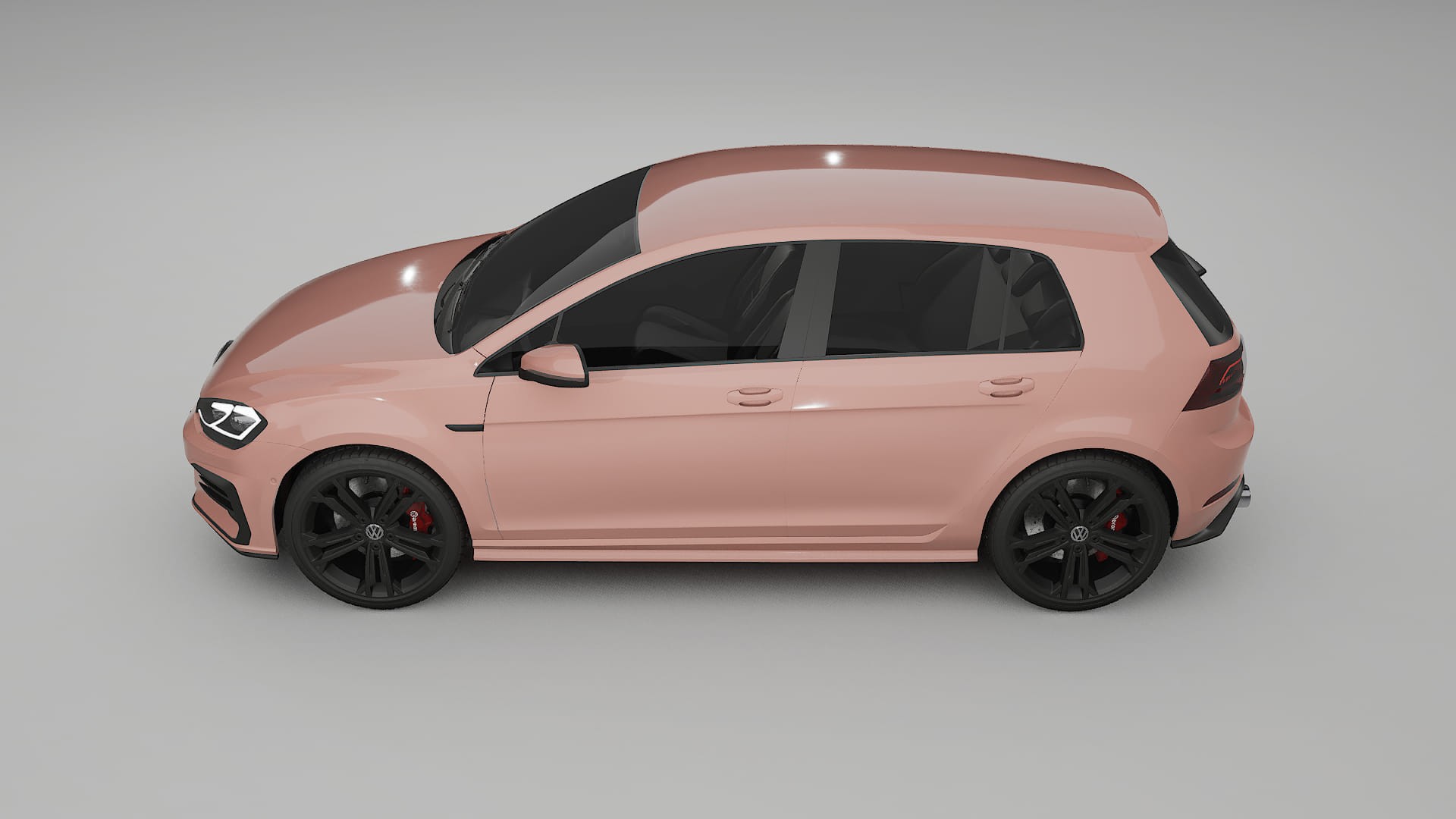 VW Golf Mk7 TPU Lackschutzfolie | BLUSH Farbwechsel PPF – Komplett-Vorgeschnittener Kit
