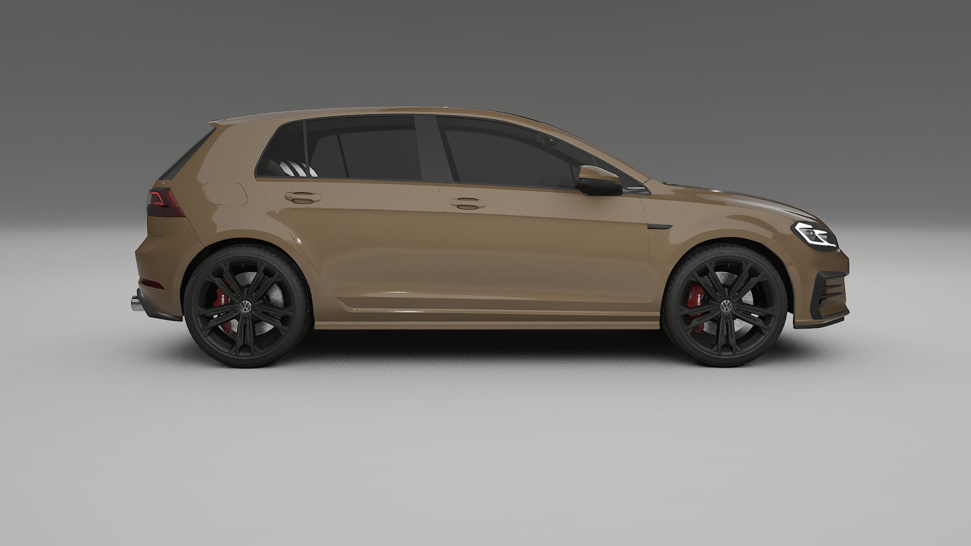 VW Golf Mk7 TPU Lackschutzfolie | SAHARA Farbwechsel PPF – Komplett-Vorgeschnittener Kit
