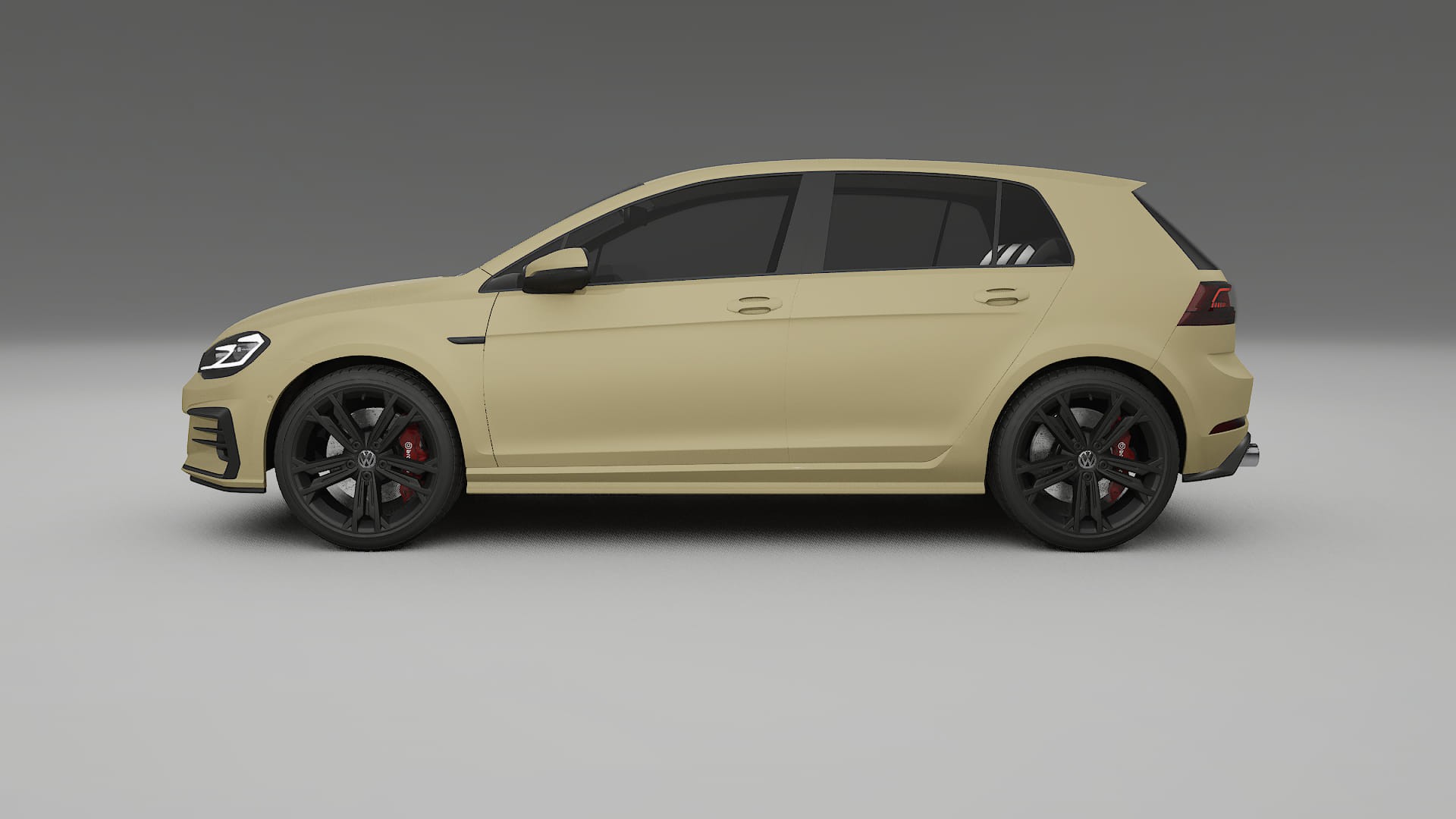 VW Golf Mk7 TPU Lackschutzfolie | SAND Farbwechsel PPF – Komplett-Vorgeschnittener Kit