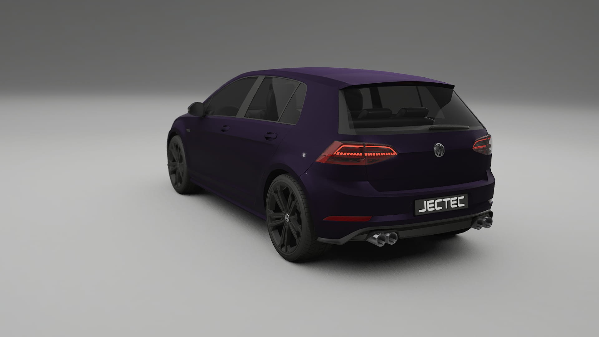 VW Golf Mk7 TPU Lackschutzfolie | VIOLET Farbwechsel PPF – Komplett-Vorgeschnittener Kit