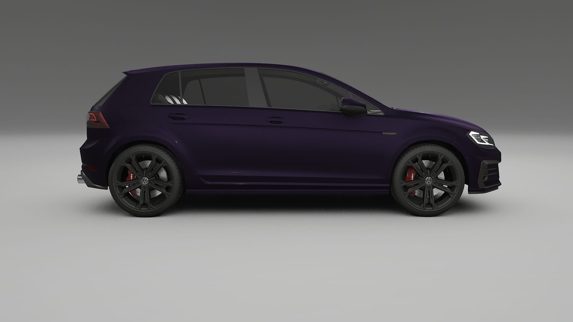 VW Golf Mk7 TPU Lackschutzfolie | VIOLET Farbwechsel PPF – Komplett-Vorgeschnittener Kit