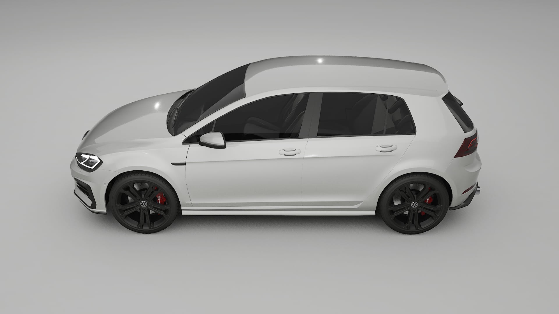 VW Golf Mk7 TPU Lackschutzfolie | PEARL Farbwechsel PPF – Komplett-Vorgeschnittener Kit