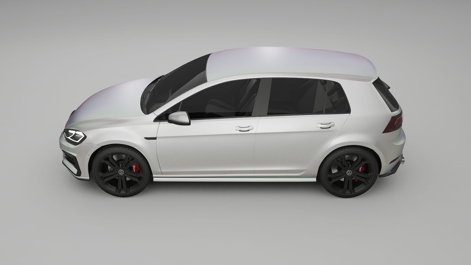 VW Golf Mk7 TPU Lackschutzfolie | NEBULA Farbwechsel PPF – Komplett-Vorgeschnittener Kit