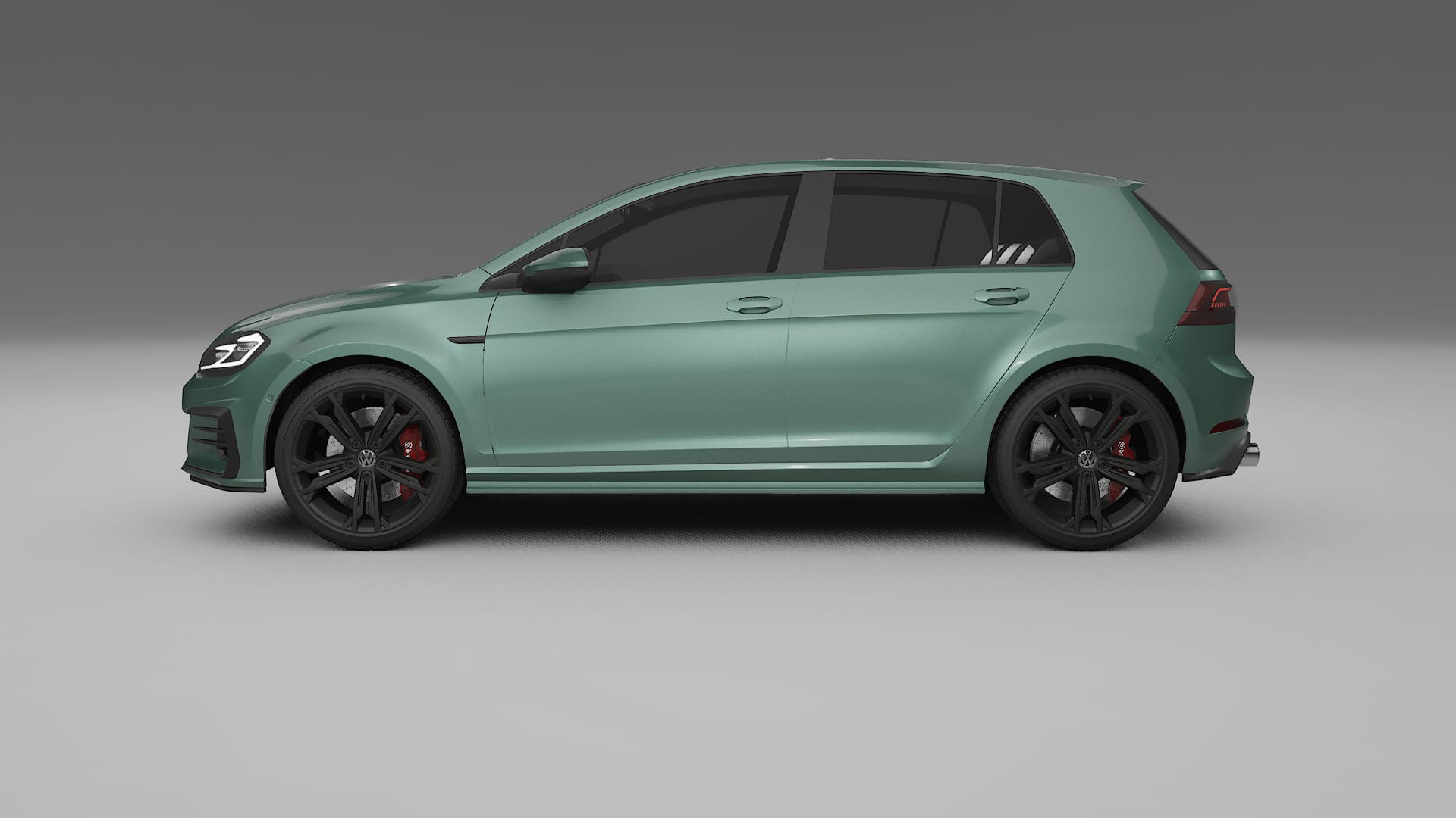 VW Golf Mk7 TPU Lackschutzfolie | EVERGREEN Farbwechsel PPF – Komplett-Vorgeschnittener Kit